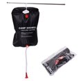 thumbnail image 1 of Portable 20L Camping Shower Bag Foldable PVC Solar Heating Shower Water Bag for Outdoor Hiking Backpacking, 1 of 8