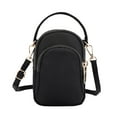 thumbnail image 1 of EeaseMX Bolso bandolera portátil para mujer, impermeable, de nailon, tipo bandolera, color negro, 1 of 7