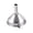 Short Handle, variant on Multipurpose Conical Shape Stainless Steel Funnel with Hole Liquids Transferring Dispenser Kitchen Supplies