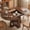 Walnut, variant on EDX 43.3″–59″ Extendable Round Dining Table for 4-8, Modern Oval Dining Table with Removable Leaves, Wooden Kitchen Table with Storage Shelf Base, Space Saving for Kitchen Living Room, Walnut