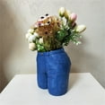 thumbnail image 5 of BZPIZ Flower Vase Unbreakable Vase for Flowers Resin Vase Farmhouse Decor, Home Decorative Vase Vases For Your Kitchen, Bedroom, Office, Living Room, Bathroom, & Shelf Centerpiece Table Decorations, 5 of 8