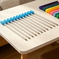 thumbnail image 1 of 10Pc Pen Refills Short Ballpoint Pen Refill Pvc For Office Desk Journaling Blue, 1 of 6