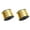 Gold*2, variant on 100 Yards Curling Ribbon,0.5cm Shiny Crimped Ribbon Roll, Balloon String for Gift Wrapping,Birthday Party, Wedding Decor,Balloon Ties,Craft Projects(1pcs)