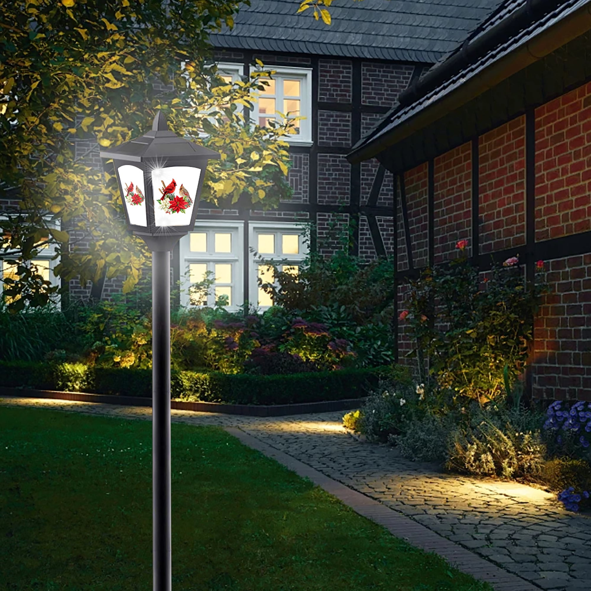 Kanstar Solar LED Landscape Lights Christmas Decoration Waterproof Outdoor Rust Resistant 2 Pack 40 Inch