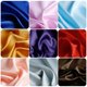 thumbnail image 2 of Xiao Hua Tela de Costura Artesanal Amarilla DIY -1 Pieza, 39.37 X 59.06 Pulgadas Tela de Satén Suave, Tela de Boda Tipo Seda con Brillo, Vestido de Noche, Tela de Fondo y Proyecto de Manualidades, 2 of 3