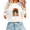 White-2, variant on Women The Catfather Cat Ear Whisker Graphic Tees T Shirt Tops Round Neck Printed Cotton T Shirt White S-5XL