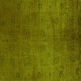 thumbnail image 1 of Ahgly Company Indoor Square Oriental Yellow Industrial Area Rugs, 8' Square, 1 of 4