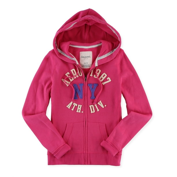 Rosa Ropa De Mujer Aeropostale Sudadera Con Capucha Aeropostale