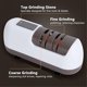 thumbnail image 5 of Electric Knife Sharpener, Cordless 2Stage Sharpening Diamond, 5 of 5