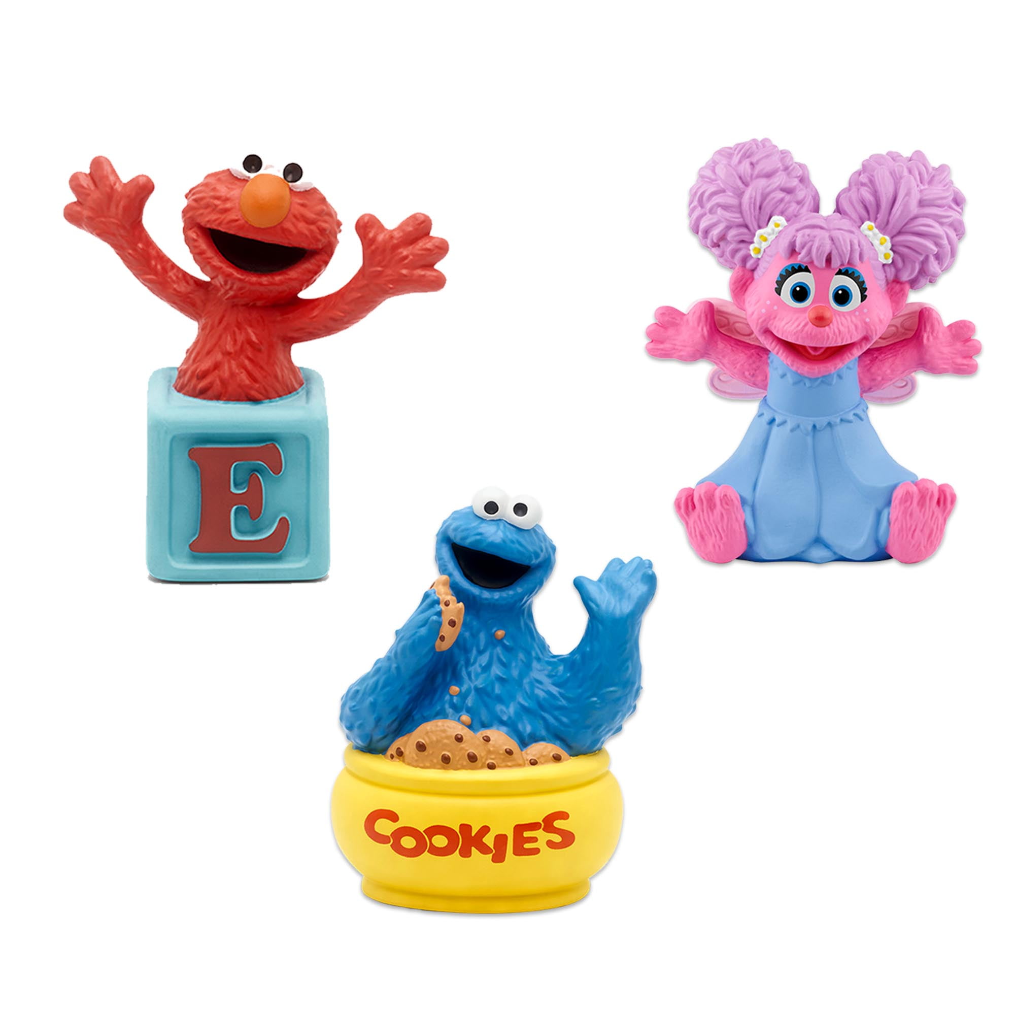 tonies Sesame Street Tonies Bundle – Elmo, Abby Cadabby, Cookie Monster (English)