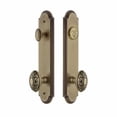 thumbnail image 6 of Grandeur Arc Tall Plate Single Cylinder One Piece Knobset with Grande Victorian Knob, 6 of 6