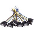 thumbnail image 5 of 6Pcs Female Connector Plug 90980-11885 4-Way Harness Ignition Coil Compatible with Toyota Lexus, 5 of 5