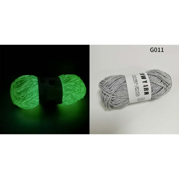 Antqov In The Dark Yarns Luminous Yarn Hand-woven DIY Hand Woven-in-the-dark Yarn