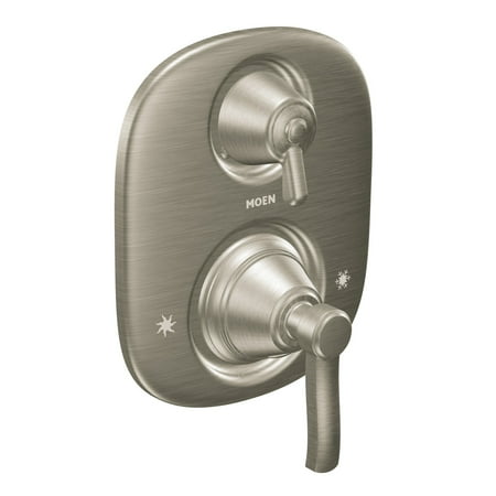 Vestige Moentrol Valve - Moen TS4211ORB Double Handle Moentrol Pressure Balanced with Volume Control and Integrated Diverter Valve Trim from the Rothbury Collection (Less Valve), Available in Various Colors
