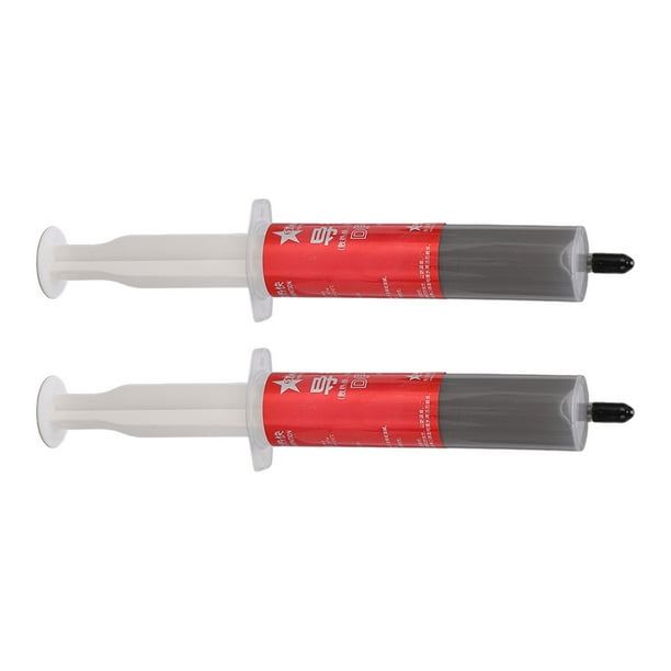  Silver Thermal Grease CPU Heatsink Compound Paste Syringe  (5-pack) : Electronics