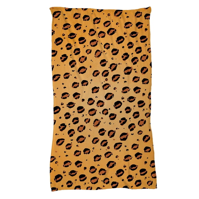 Cobija Manta Frazada Juana Gallo Diseño de Leopardo Animal Print Ultra Suave y Ligera Alta Calidad
