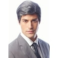 thumbnail image 3 of costume culture men's real man wig, blonde, one size, 3 of 3
