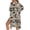American Tribal Cow Geometric, variant on Leopard Grunge Cow Print Womens Swimsuit Cover Up Summer Cardigans Open Front Beach Kimono Coverup Half Sleeve Beachwear Comfy Casual Outfits Resort Wear