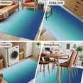 thumbnail image 6 of Area Rugs for Living Room 4x6 Ft, Teal Blue Ombre Non Slip Area Rugs for Kitchen Bedroom Entryway, Modern Abstract Art Gradient Aesthetics Washable Carpet Runner Rug Floor Mats for Bedroom, 6 of 9