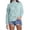 Light Blue, variant on Oversized High Neck Pullover Sweater Soft Knit Long Sleeve Cozy Winter Casual Loose Fit Yarn Textured Turtleneck Top Elegant Warm Fall Outerwear Comfortable