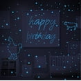 thumbnail image 3 of Estrellas que brillan en la oscuridad para techo, decoraciones de estrellas para dormitorio, decoración de habitación de niños y niñas, cosas geniales para tu habitación, pegatinas de pared para dormitorio, sala de juegos, sala de estar, decoraciones de pared Sincero Electrónica, 3 of 5