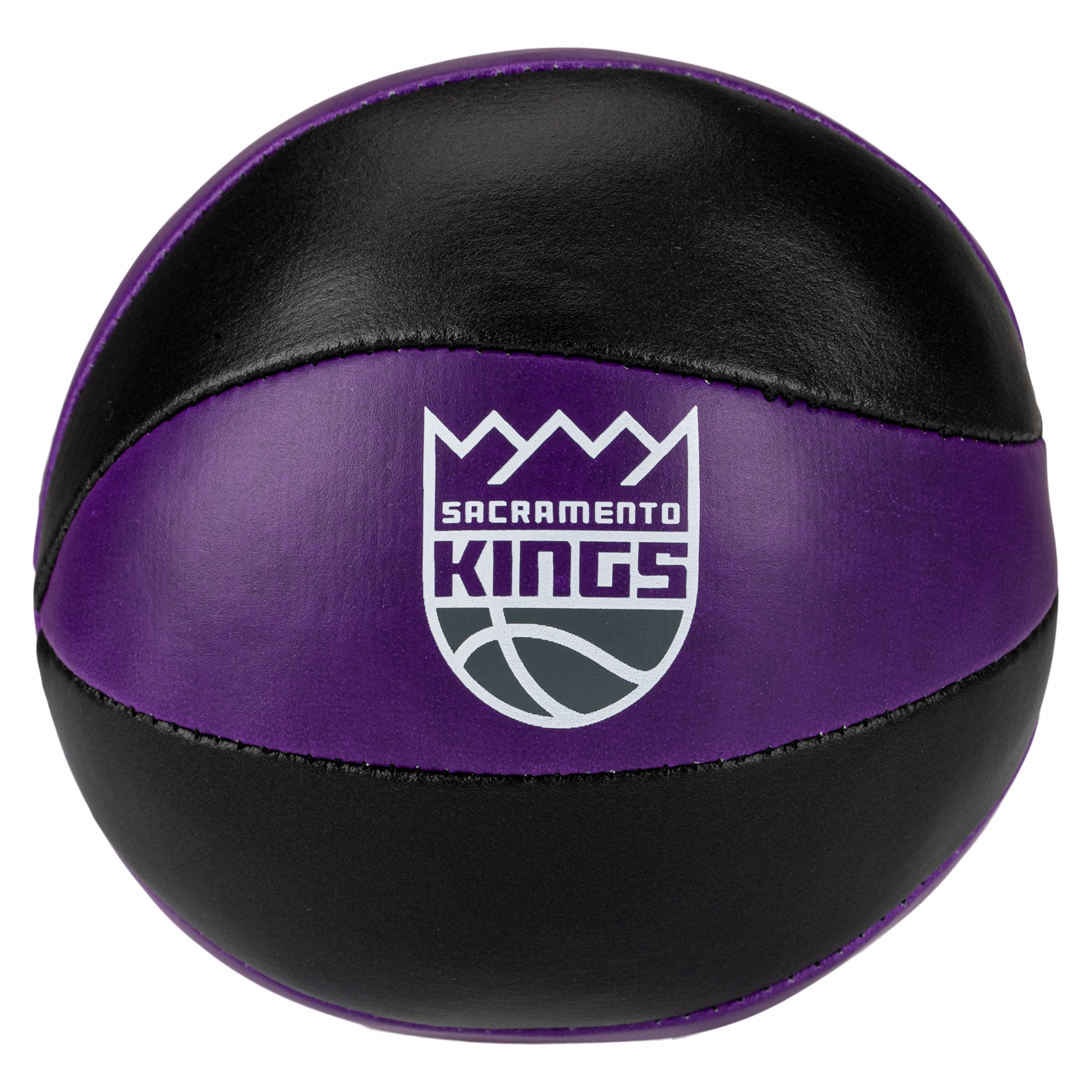Franklin Sports NBA Sacramento Kings Toy Basketballs - 2 Pack of Kids Soft Mini Basketballs for Over the Door + Indoor Hoops - NBA Fan Shop Kids Soft Toy Basketballs - (2) Mini Balls Included