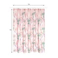 thumbnail image 2 of Your Zone Kids Pink Unicorn Shower Curtain with Hooks, 2 of 10