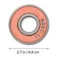 thumbnail image 2 of UPOUART 8 Pcs Roulements de Planche à Roulettes en Acier au Carbone pour Longboard et Trottinette, 2 of 8