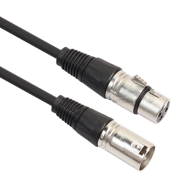 Cable XLR Micrófono Señal DMX 3Pin A (1m)