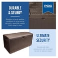thumbnail image 2 of Outdoor Storage , Soft Closure, 105 Gallon, Java, 2 of 9