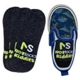 thumbnail image 3 of NotSocks Kids Insole Covers 3-Pack – Bamboo Charcoal Odor Control, Moisture-Wicking Sockless Solution, Fits Kids Size T5–K2, Insoles Not Included, 3 of 8