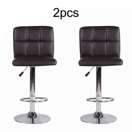 Ergonomic Height Adjustable 360 Degree Swivel Backrest Barstools Chair Comfortable Home Kitchen Stool With Footrest