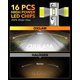 thumbnail image 4 of Bombilla LED OXILAM H11 H8 H9, 900% ultrabrillante, 70.000 h, 4 of 6