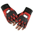 thumbnail image 2 of Guantes de ciclismo de medio dedo, guantes de ciclismo de medio dedo, guantes de ciclismo, guantes de bicicleta, durabilidad mejorada, 2 of 5