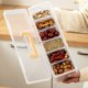 thumbnail image 4 of Organizador de especias con 6 recipientes extraíbles de plástico apto para uso alimentario, ideal para organizar la despensa y la encimera de la cocina. Aestivo | Amarillo | AESTIVO, 4 of 6