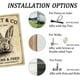 thumbnail image 3 of Rab& Co Farms & Feed Letreros de metal de Pascua, cartel de conejito, placa retro, decoración de pared, regalo para el hogar, granja, cafetería, fiesta de Pascua, decoración de pared, 8 x 12 pulgadas, 3 of 7