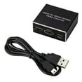 thumbnail image 4 of 4K HDMI-compatible to HDMI-compatible Optical SPDIF 3.5mm Audio Extractor Converter Splitter Adapter, 4 of 7
