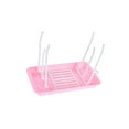 thumbnail image 4 of OULII Bottle Drainer Drying Rack Pink PP 1Pack, 4 of 8