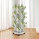 thumbnail image 4 of Maceta apilable de plástico para plantar fresas | Diseño de tres pétalos | Maceta vertical para jardín que ahorra espacio | Maceta resistente y duradera para enredaderas | Ideal para invernaderos y, 4 of 5