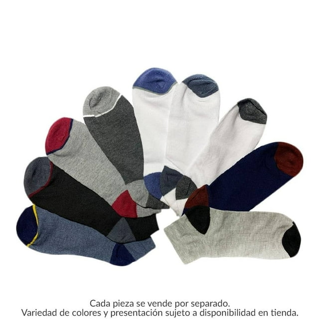 Tin George para Hombre, Diseños Diferentes Multicolor 1 Par Unitalla