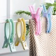 thumbnail image 1 of 4X Large Beach Towel Hooks, Beach Towel Clips, Great for Vacations, in Assorted Colors, 1 of 4