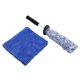 thumbnail image 4 of Juego de cepillo de limpieza de neumáticos para cubo de rueda de coche, azul, para asientos de guardabarros, parachoques de escape de bicicleta y camión, 4 of 14