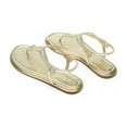 thumbnail image 5 of DREAM PAIRS Women's Flat Sandals Dressy Summer Stappy Comfortable Ankle Elastic T-Strap Beach Thong Sandals, 5 of 7