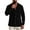 Black, variant on HomeDM Men's Long Sleeve Shirts Henley Button Down Summer Fall Beach Basic T-Shirts, Gray