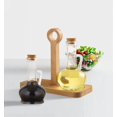 thumbnail image 2 of 2PC Oil & Vinegar Set With Wood Tray, 2 of 6