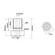 thumbnail image 4 of Boquilla de impresora 3D duradera de 125x75mm boquilla M6 alta precisión para V6 ANGGREK Otros, 4 of 8