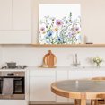 thumbnail image 6 of Spring Floral Wall Art Painting on Canvas, Country Spring Floral Botanical Canvas Art Home Prints Wall Art Framed Modern Artwork for Living Room Bedroom Wall Decor 16x16in, 6 of 9