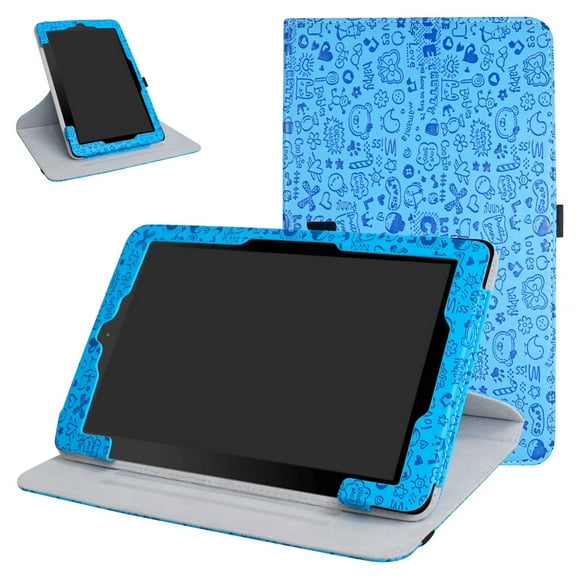 Labanema 10.1" RCA 10 Viking Pro Case, 360 Degree Rotary Stand 10.1" RCA 10 Viking Pro Cover, Anti Scratch Waterproof Protective Case for 10.1" RCA 10 Viking Pro (Blue)