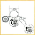thumbnail image 2 of SMILEST Graduation Gifts for Her Compass Keychain Class of 2025 Graduation Keychain High School College Graduation Gift for Her 2025, 2 of 5