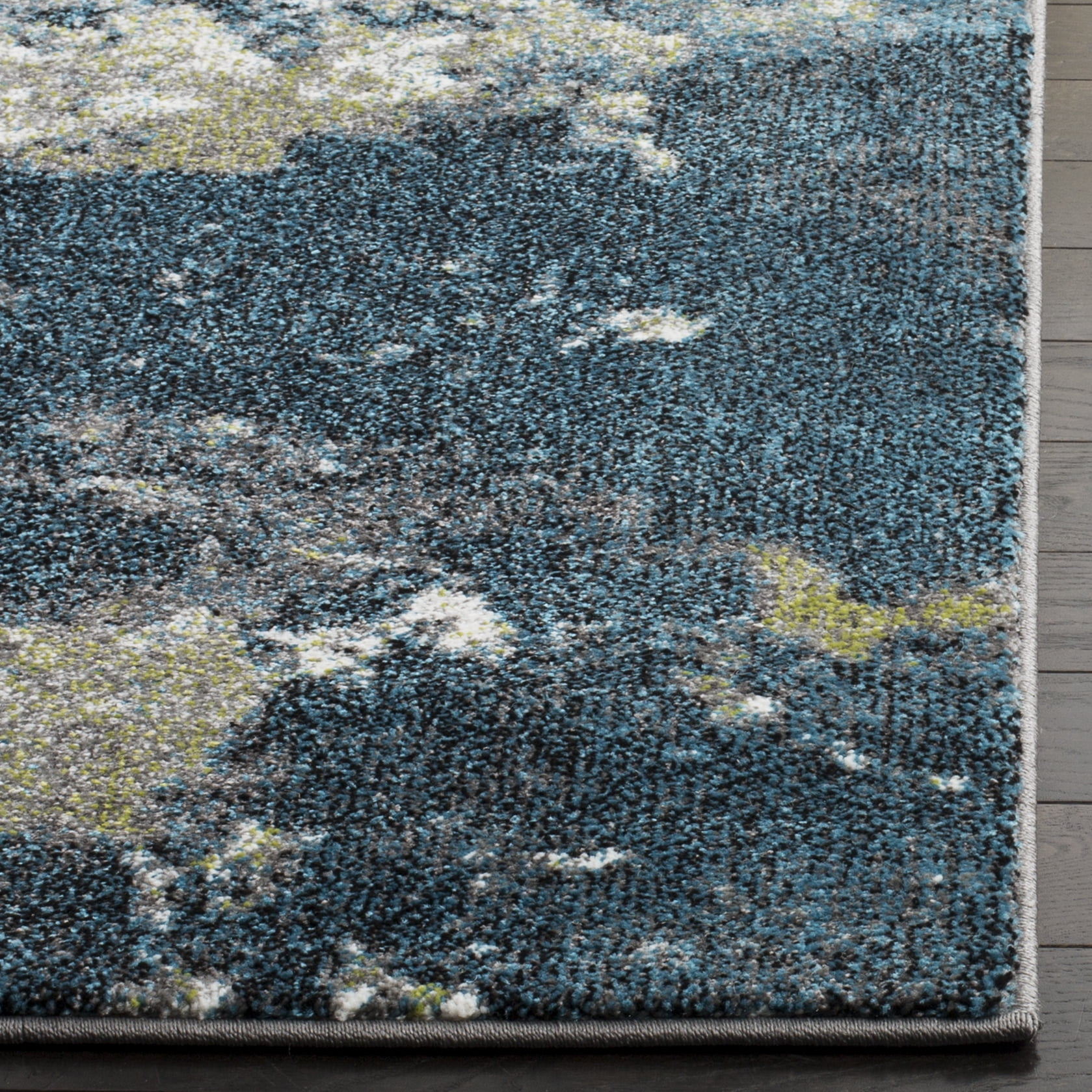 Safavieh Glacier Landen Abstract Runner Rug, Blue/Multi, 2'3" x 10'